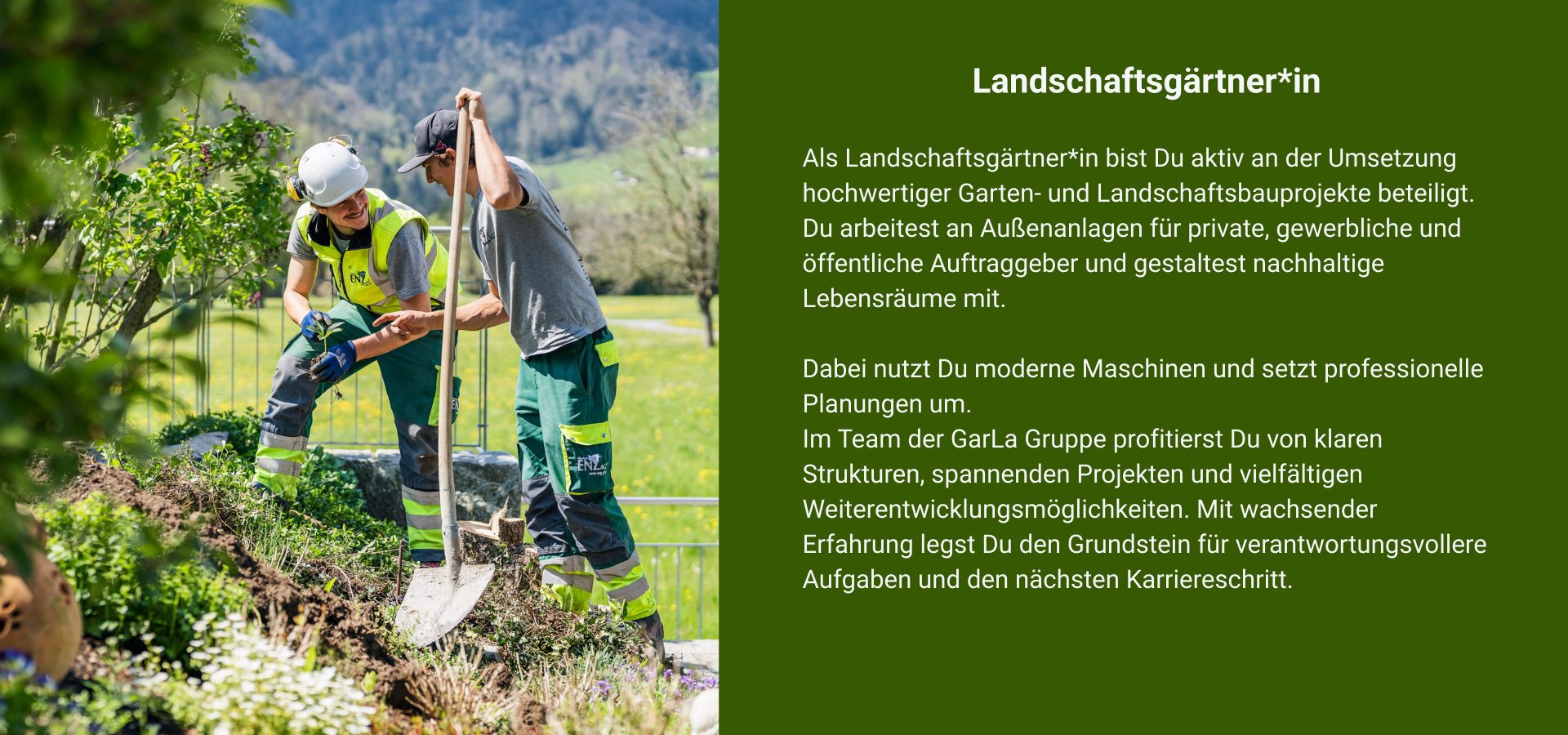 Landschaftsgärtner